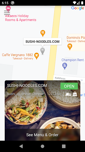 Sushi-Noodles.com Screen 2