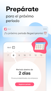 Mi Calendario menstrual Flo Screenshot