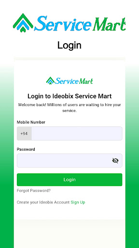 Ideobix Service Mart Screen 3