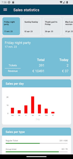 Link2Ticket Monitor Screen 2