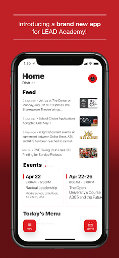 Android application LEAD Academy, SC screenshort
