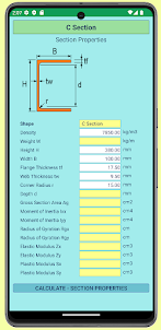 Section Properties Calculator