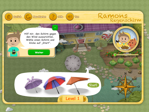 Ramons Regenschirm Screen 2