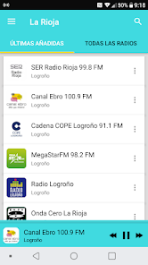 Captura de Pantalla 1 Radio La Rioja android