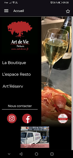 Android application Art de Vie screenshort