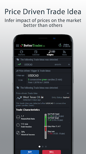 BetterTrader Trading Insights Screen 3