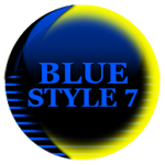 Blue Icon Pack Style 7 APK