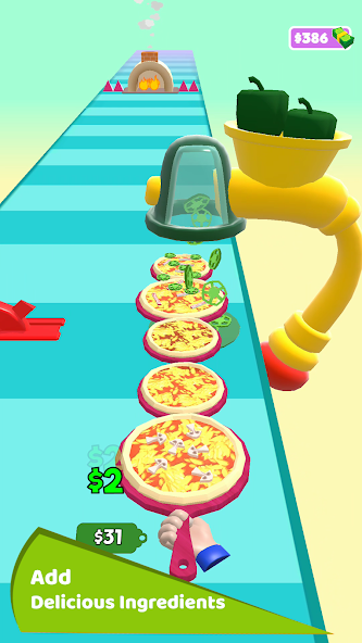 Pizza Stack 0.2.6 APK + Mod (Unlimited money) untuk android