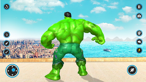 Android application Muscle Hero Monster Superhero screenshort
