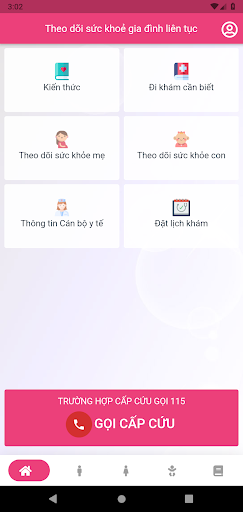 Android application MCH247 - Mẹ con vui khỏe 247 screenshort
