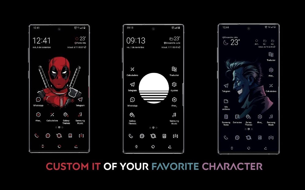 Screenshot 3 Hex Plugin - Darpoint Dark android