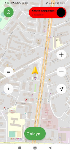 Android application Nukus Taxi Driver screenshort