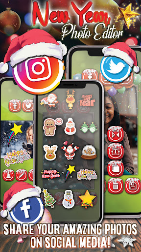 Merry Christmas Photo Editor Screen 2