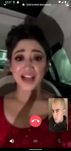 Fake Call Shivangi Joshi Video Screen 2