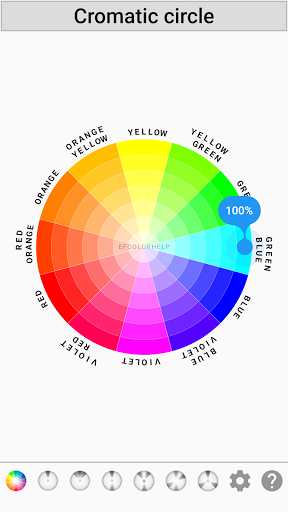 Android application EFColorHelp screenshort