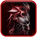 Red Skull Dragon icon