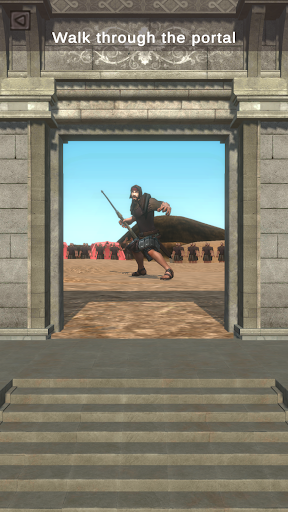 Android application David vs Goliath AR screenshort