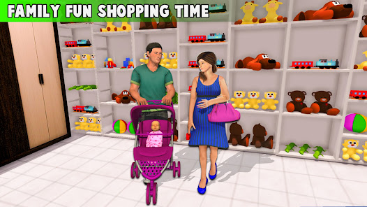 Captura de Pantalla 2 Pregnant Mom Simulator 3d android