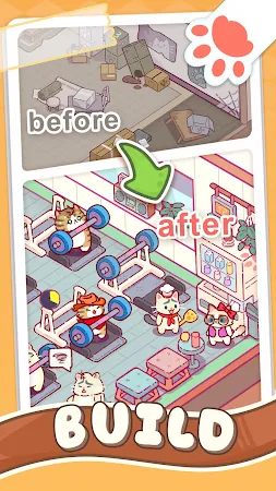 Game screenshot Котячий Спортзал hack