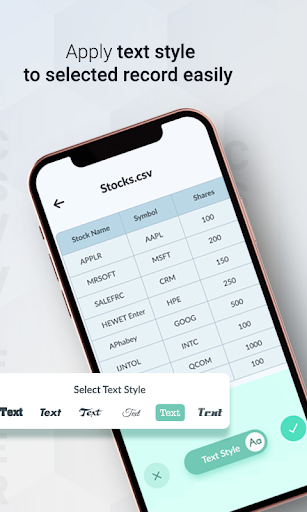 Csv To Pdf Viewer & Converter Screen 3