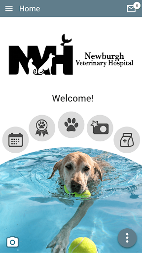 Android application NewburghVet screenshort