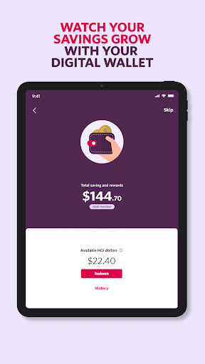 The HCF Thank You app