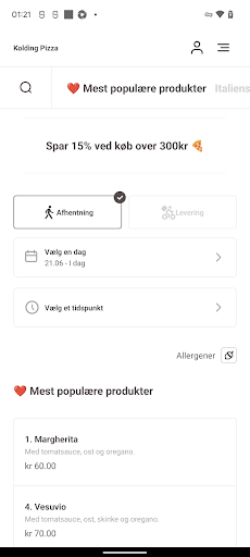 Kolding Pizza Screen 3