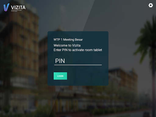 Android application Vizita Tablet screenshort