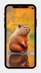 Capybara-Hintergrundbild