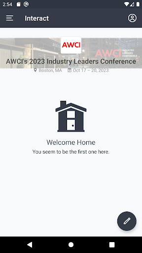 AWCI Events Screen 2