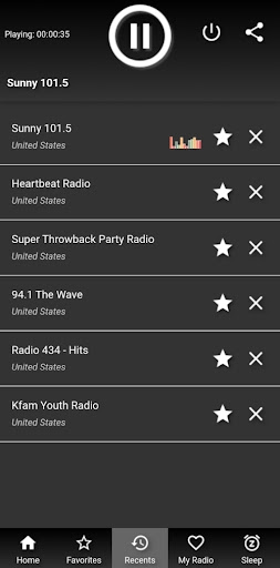 Android application Grunge Music screenshort
