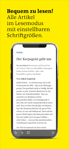 der Freitag EPaper Screen 2