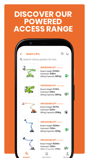 Android application AFI app screenshort