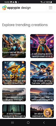 Screenshot of AI Video Generator