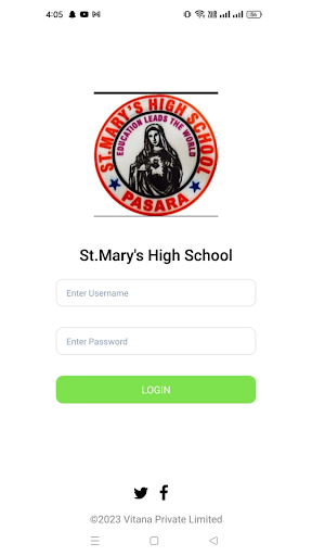 Android application ST MARY HIGH SCHOOL screenshort