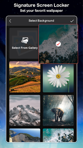 Signature Screen Locker Screen 2