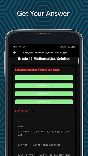 Neb Basic Math Class 11 Guide Screen 3