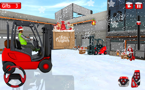 Fork lifter cargo Simulator Mod Apk 3