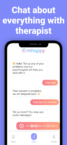 Screenshot of MHappy: Anxiety Mental Therapy