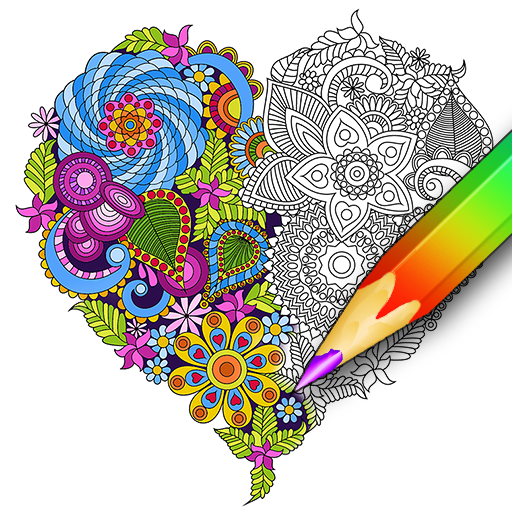 Coloring book for adults 1.2.1.409new Icon