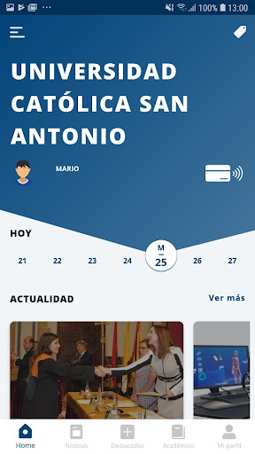 UCAM Universidad Católica de M Screen 2