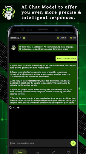 Vedasavvy - Chat AI Screen 2
