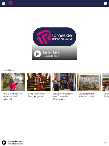 Tameside Radio Screen 3