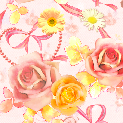 Girly Wallpaper Rose Garden logo