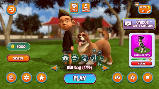 Dog Simulator 3D : Dog Games 11