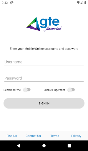 Android application GTE Cards screenshort