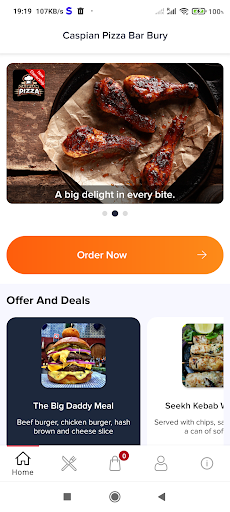 Caspian Pizza Bar Bury