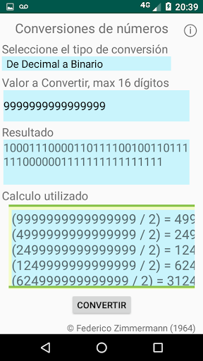 Conversiones Base 2 8 10 16 Screen 2