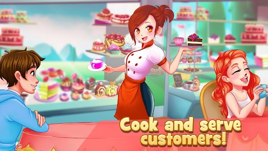 Dessert Chain: Café Waitress & Screenshot