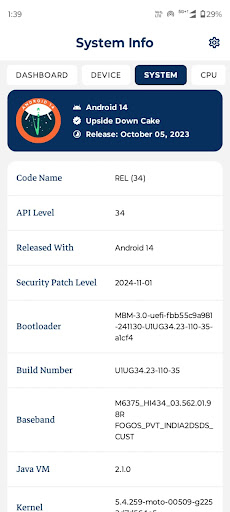 Phone Info & Hardware Specs Screenshot 3 - AppWisp.com